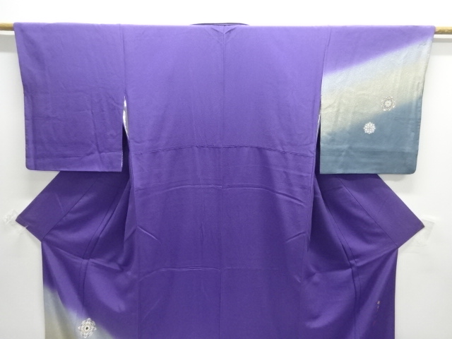  竹紫苑　華紋模様訪問着